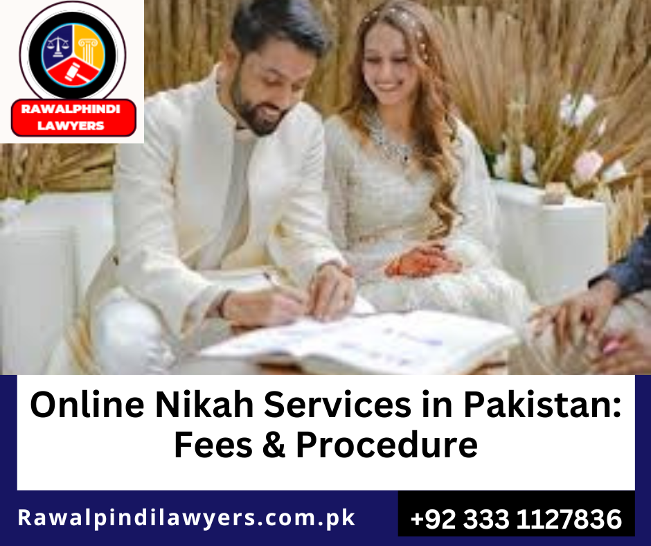 Online Nikah fees in Pakistan
